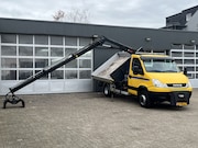 Iveco Daily - 65C15 Laadkraan Drie Zijden kipper 4050kg laadvermogen 2-Per