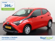Toyota Aygo - 1.0 VVT-i x | All-in 266, - Private Lease | Direct uit voorr