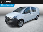 Mercedes-Benz eVito - Lang 66 kWh | Luxe Dubbel-cabine | Parkeersensoren voor & ac