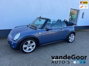 MINI Cabrio - 1.6 Cooper S, '04, keurige auto met een