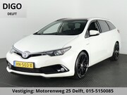 Toyota Auris - 1.8 HYBRIDE LEASE PRO AUTOMAAT PANORAMADAK 100% OH. PARELMOE