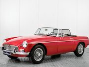 MG B-type - B type MGB roadster overdrive chroom spaakwielen