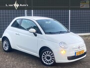 Fiat 500 - 1.0 TwinAir | bianco-Rosso| CarPlay | 1 jaar Garantie