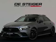 Mercedes-Benz A-klasse - e Blackpack Pano Memory Burmester 19 inch Dealer O