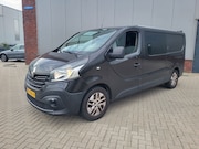 Renault Trafic - 1.6 dCi T29 L2H1 DC Comfort AIRCO 6 BAK DUBBELE CABINE ZWART