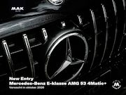 Mercedes-Benz E-klasse - AMG 53 4Matic+ , 4W-best., tr.haak, PARKTRONIC, ACC, memory,