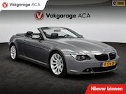 BMW 6-serie - Cabrio 650i // LEDER // CLIMA // STOELVERWARMING // NAVI //