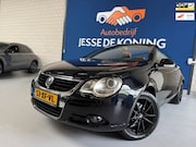Volkswagen Eos - 2.0-16v FSI / bj.2007 / kleur: zwart / panoramadak / leder/s