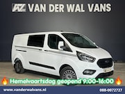 Ford Transit Custom - 2.0 TDCI 130pk L2H1 Dubbele Cabine Euro6 Airco | 6-Zits | Ca