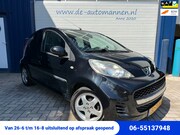 Peugeot 107 - 1.0-12V Black & Silver 5-drs / AIRCO / LEER ALC / APPLE CARP