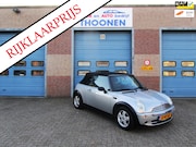 MINI One - Cabrio 1.6 Pepper|cabrio|2 deurs|elektrisch bedienbare kap|s