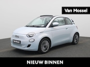 Fiat 500C - 500e 42 kWh Icon | ACHTERUITRIJCAMERA | APPLE CARPLAY - ANDR