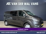 Ford Transit Custom - 2.0 TDCI 170pk L2H1 Dubbele Cabine Euro6 Airco | 5-Zits | 2x