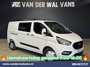 Ford Transit Custom - 2.0 TDCI 131pk L2H1 Dubbele Cabine Inrichting Euro6 Airco | 