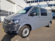 Volkswagen Transporter - 2.0 TDI L2H1 DC euro6 150pk zeer mooi 6-pers trekhaak airco