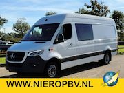 Mercedes-Benz Sprinter - 516CDI L3H2 Dubbelcabine Automaat Airco Apple-CarPlay EURO 6