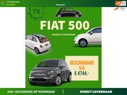 Fiat 500 - Meerdere Fiat 500 op voorraad