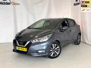 Nissan Micra - 1.0 IG-T N-Connecta|1E EIG|NAP|CRUISE|PARK SENS|AIRCO|APK04-