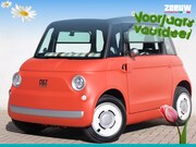 Fiat Topolino - Corallo | Direct Leverbaar | Limited Edition