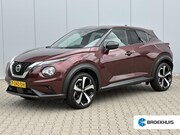 Nissan Juke - 1.0 DIG-T N-Design / Leder-stof bekleding / Airco / Stoelver