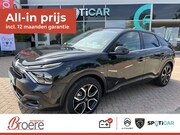 Citroën e-C4 - Shine 50 kWh 136 pk Automaat Range tot 320 km Panoramadak