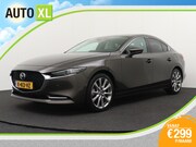 Mazda 3 - 2.0 187 PK e-SkyX M Aut. Luxury Trekhaak Leder Camera HUD