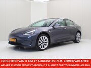 Tesla Model 3 - Long-Range AWD 351pk 75 kWh 87, 3 % Soh [ TREKHAAK+WIT LEDER