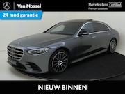 Mercedes-Benz S-klasse - 580 e Lang / AMG/ 20 inch/ Night/ Aug. Reality Head Up/ Rear