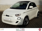 Fiat 500 - Icon 42 kWh | Cabrio zwarte kap | Camera | Chroompakket | SO