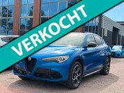 Alfa Romeo Stelvio - 2.0 T AWD Veloce - SCHUIFDAK - MISANO BLAUW - 20'' - LEER - 