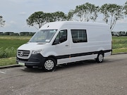 Mercedes-Benz Sprinter - 317 L3H2, dubbele cabine, automaat, airco, LED, mbux, navi,