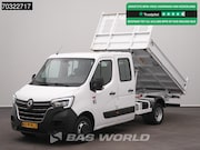 Renault Master - 130PK Kipper Dubbel Cabine 3500kg trekhaak Airco Cruise Dubb