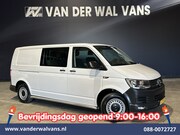 Volkswagen Transporter - 2.0 TDI 150pk L2H1 Dubbele Cabine Airco | 5-Zits | Navigatie