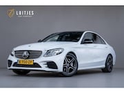 Mercedes-Benz C-klasse - 180 AMG Night-pakket|Pano|NL-auto |Dealer-ond.|Carplay|Leder