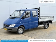 Mercedes-Benz Sprinter - 208 2.2 CDI Dubbele Cabine Trekhaak 6 Personen Open laadbak 