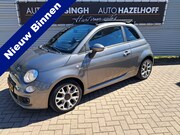 Fiat 500C - 0.9 TwinAir Lounge! Cabrio! Ndl auto!! | Airco | LM Velgen |