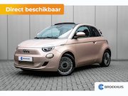 Fiat 500E CABRIO - Icon 42KWH l Uniek!! Slecht 82km! l Apple Car Play/Android l