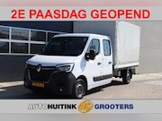 Renault Master - 2.3 DCI145 pk Pick Up Dub Cabine met huifopbouw