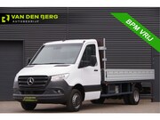 Mercedes-Benz Sprinter - 519 3.5T OPEN LAADBAK, 3.5T TREKHAAK, DUBBELLUCHT, ADAPT. CR