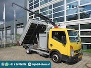 Nissan Cabstar E - 130.35 2.5 dCi 290 3-S. Kipper + HIAB 022 T-2 Kraan Kran Cra