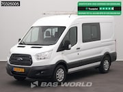 Ford Transit - 105pk Dubbel Cabine L2H2 Trekhaak Airco Cruise Parkeersensor