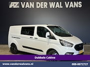 Ford Transit Custom - 2.0 TDCI 130pk L2H1 Dubbele Cabine Euro6 Airco | 6-Zits | Ca