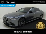 Mercedes-Benz S-klasse - 580 e Lang / AMG/ 20 inch/ Night/ Aug. Reality Head Up/ Rear