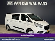 Ford Transit Custom - 2.0 TDCI 130pk L2H1 Dubbele Cabine Euro6 Airco | 5-Zits | Na