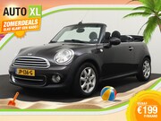 MINI Cooper - Cabrio 1.6 123 PK Chili Climate Leder Navi