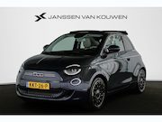 Fiat 500C - La Prima 24 kWh Cabrio Leder Stoelverwarming Camera JBL Keyl