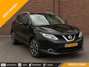 Nissan Qashqai - 1.2 Tekna·Pano·Leer·Stoelverw.·360°camera·Cruise·Trekhaak