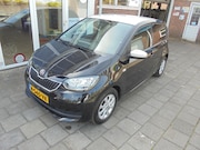 Skoda Citigo - 1.0 Greentech Style Zwart met wit Dak, Airco, Bots waarschuw