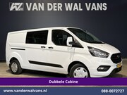 Ford Transit Custom - 2.0 TDCI 130pk Automaat L2H1 Dubbele Cabine Inrichting Euro6