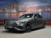 Mercedes-Benz C-klasse - C300 e AMG MatteGrijs|Memory|HeadUp|Sfeer|Panorama|360cam